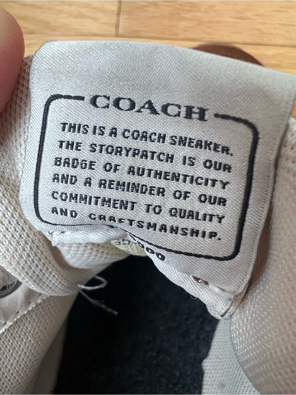 Coach C152 Tech Runner Signature Jacquard Brown Sneakers in Women’s Size 5.5 - Picture 11 of 14